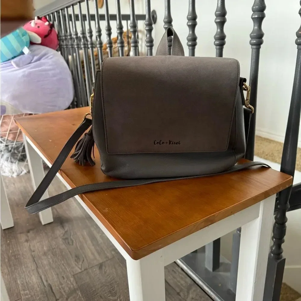Coco and Kiwi Convertible Mini Austin Satchel in Dusk